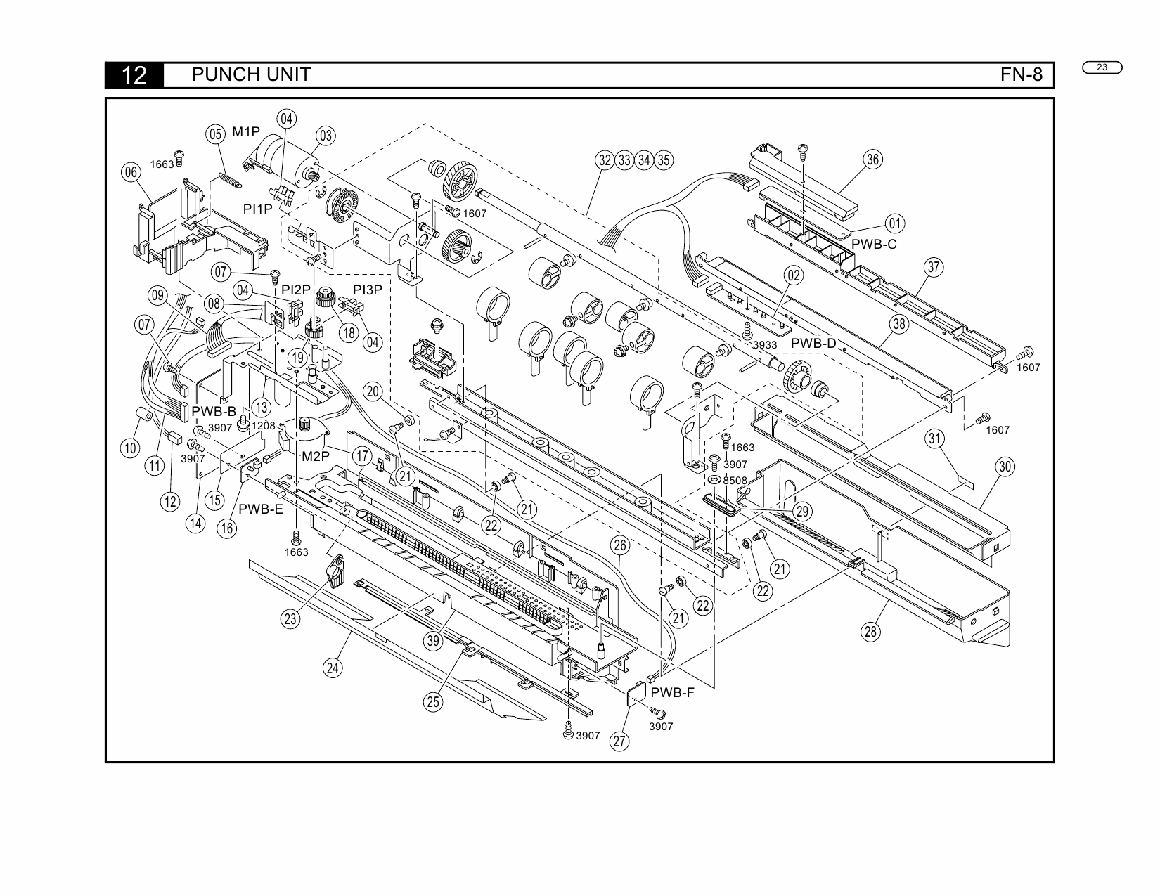 Konica-Minolta Options FN-8 Parts Manual-3